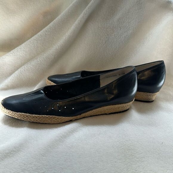 Ross Hommerson Leather and Jute Espadrilles - Picture 1 of 9